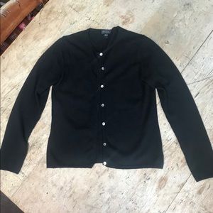 Black cashmere sweater S